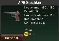 Автоматический пистолет Стечкина (АПС)