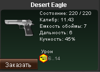 Пистолет Desert Eagle .50