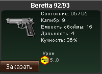 Пистолет Beretta 92 FS