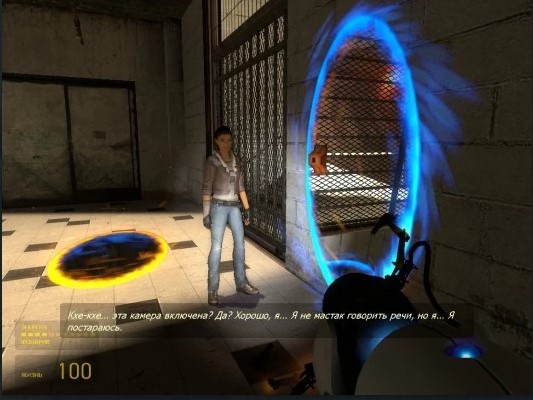 Half-Life with the Portal Gun!