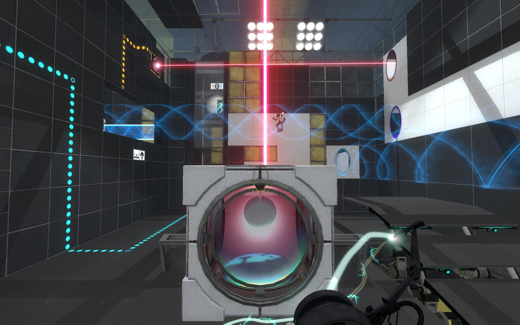 Portal 2 как пройти 6 уровень кооператив фото 2